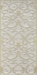 Deja Vu Gold White Декор Damask (K941991) 30x60