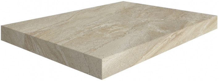 Манетик Беж ступень угловая левая 33х60