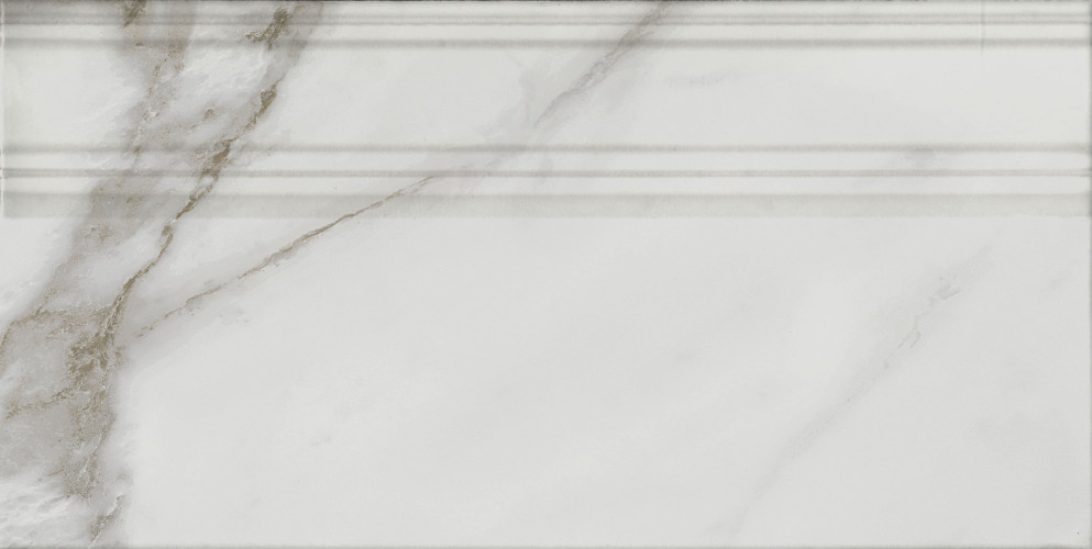 Монте Тиберио Плинтус бежевый светлый глянцевый обрезной FME030R 20x40