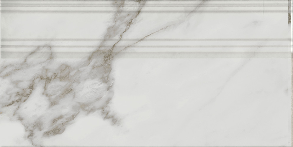 Монте Тиберио Плинтус бежевый светлый глянцевый обрезной FME030R 20x40