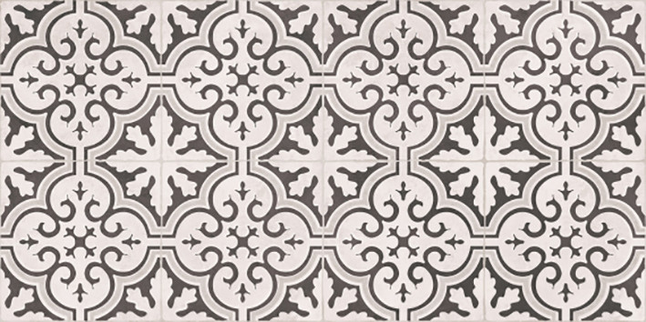 Винтаж Вуд Керамогранит декор белый 7260-0006 30х60