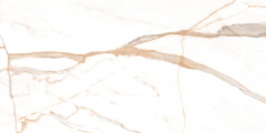 Calacatta Goddes Gold Керамогранит белый 60х120 Полированный