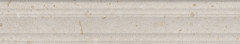 Риккарди Бордюр бежевый матовый структура обрезной BLF011R 40x7,3