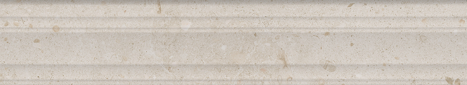 Риккарди Бордюр бежевый матовый структура обрезной BLF011R 40x7,3