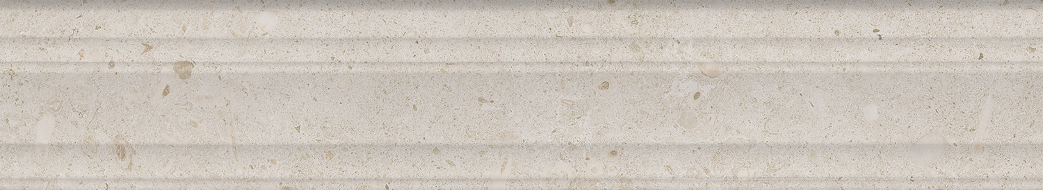 Риккарди Бордюр бежевый матовый структура обрезной BLF011R 40x7,3