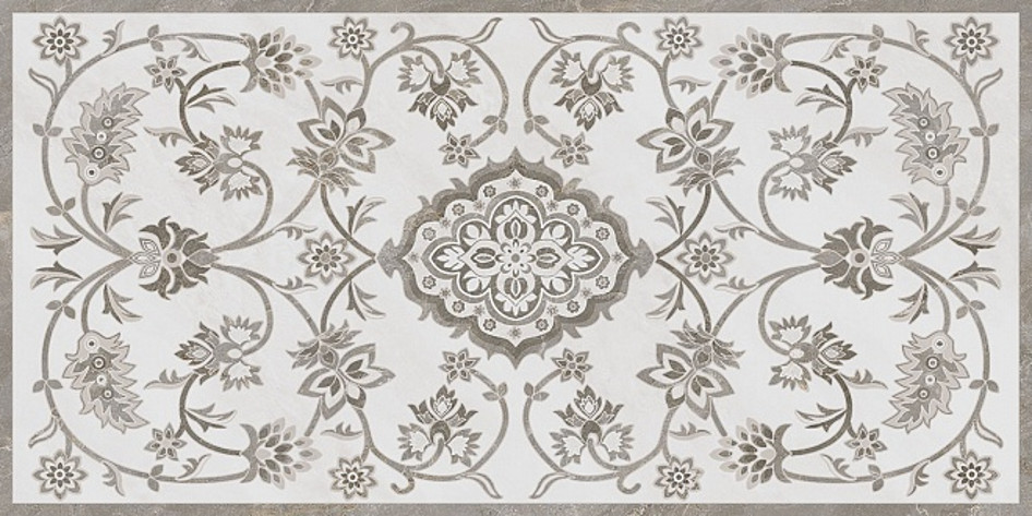 Парнас Керамогранит светлый декорированный лаппатированный SG810102R   40х80 (Малино)