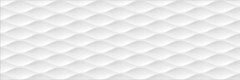Турнон Плитка настенная белый структура обрезной 13058R 30х89,5