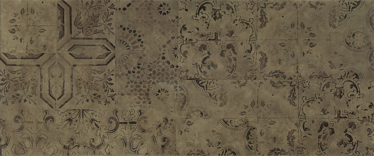 Patchwork brown Плитка настенная 03 25х60