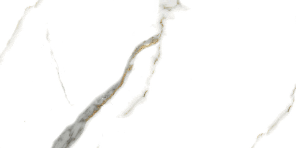 Golden White Statuario Керамогранит 60х120 Полированный