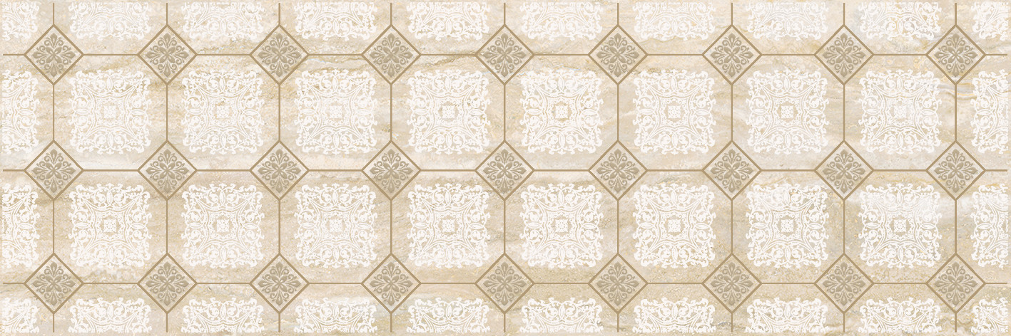 Glossy Декор бежевый 20х60