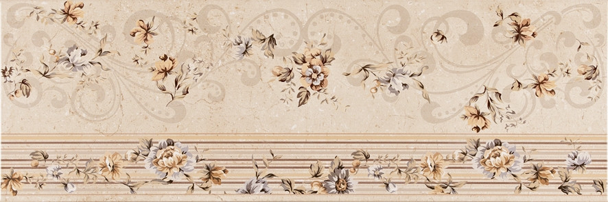 Salamina beige Decorado Плитка настенная 25x75