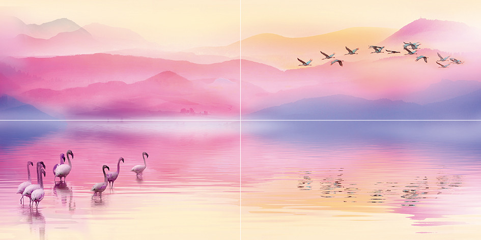 Air Панно P4D284 80х40 (из 4 плиток)