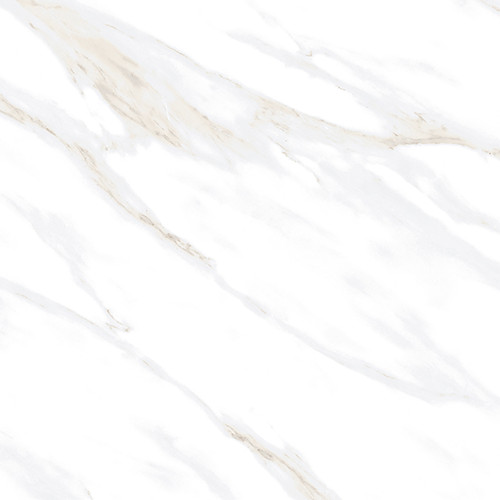 Calacatta Clarity Gold Керамогранит белый 80х80 Матовый