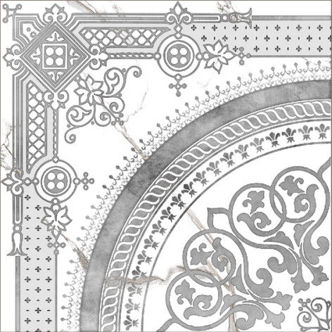 Classic Marble Декор Белый G-270/G/d02/40x40