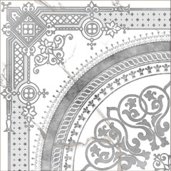Classic Marble Декор Белый G-270/G/d02/40x40