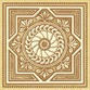 Византия (бежевый) Вставка 7х7