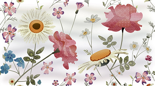 Dec Floret Panno A КПН16FloretA 25х45