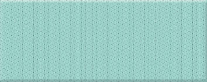 Концепт 2Т Плитка настенная бирюза 20х50