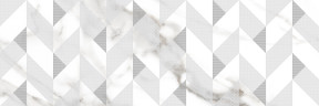 Granada Декор белый 25х75