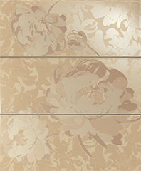 Дизайер Шампань Флауэр С3 Панно комплект из 3 плиток  600х500 мм - 2 шт