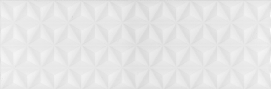 Диагональ белый структура обрезной 12119R 25х75