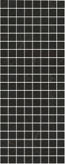 Алькала Декор черный мозаичный MM7204 20х50