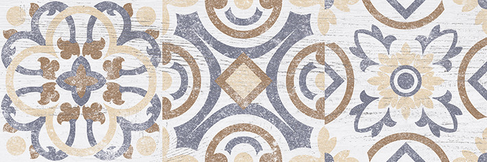 Pub Плитка настенная белый узор 17-00-01-1196 20х60