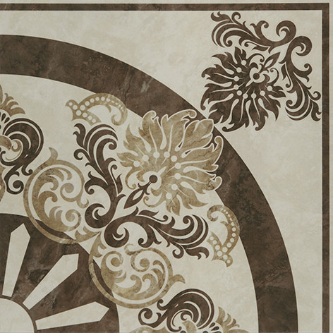 Агат беж Декор 02 40х40