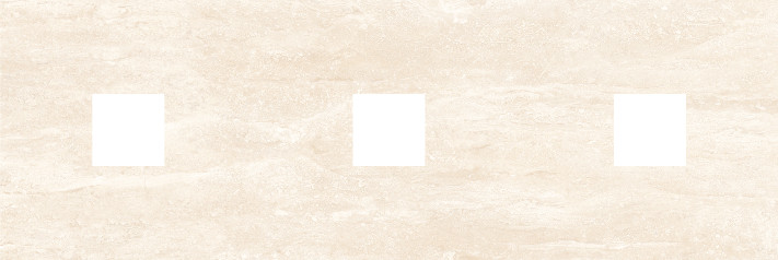 Петра Декор (с 3-мя вырезами 5,6х5,6) бежевый 20х60
