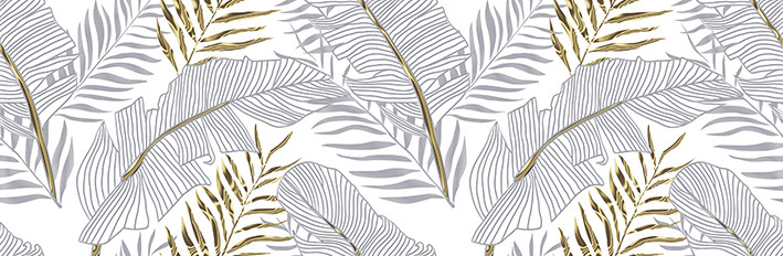 Диаманте Декор листья 1664-0203 20х60