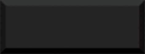 Бельканто Плитка настенная черный грань 15081 15х40