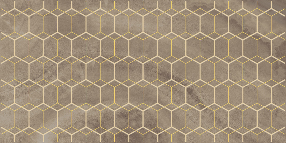 Prime Декор коричневый 25х50