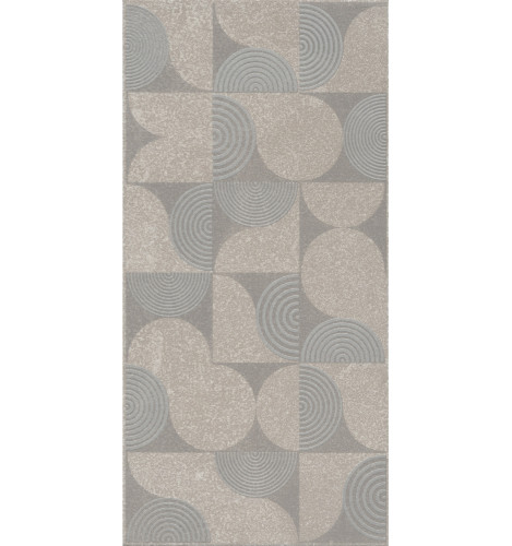 Бордюр Авенида серый светлый матовый обрезной AZ\\B006\\11232R 14,5х30