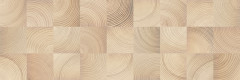 Шиен 3Д Плитка настенная декор бежевый, структура 25х75