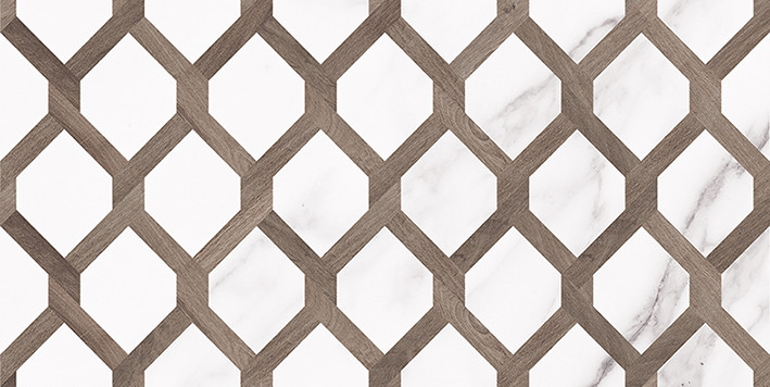 Blanco Плитка настенная белый узор 08-00-01-2677 20х40