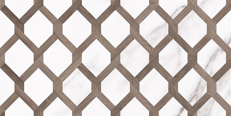 Blanco Плитка настенная белый узор 08-00-01-2677 20х40