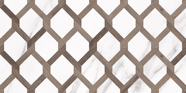 Blanco Плитка настенная белый узор 08-00-01-2677 20х40