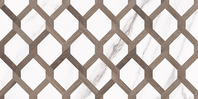 Blanco Плитка настенная белый узор 08-00-01-2677 20х40