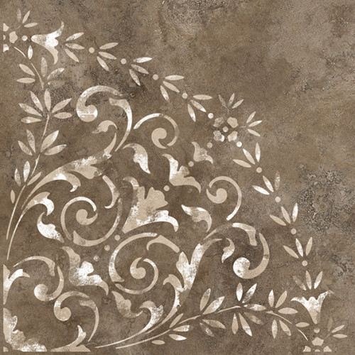 Монреаль 2Д Керамогранит коричневый розон 50х50