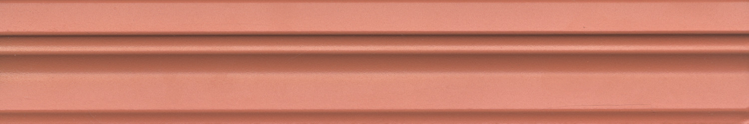 Магнолия Бордюр Багет оранжевый матовый обрезной BLC026R 5х30
