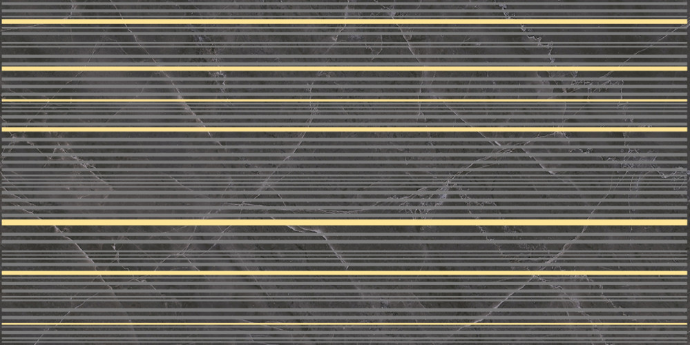 Olimpus Race Декор чёрный 25х50