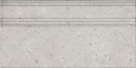 Риккарди Плинтус серый светлый матовый обрезной FME015R 20x40