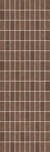 Низида Декор мозаичный коричневый MM12099 25х75