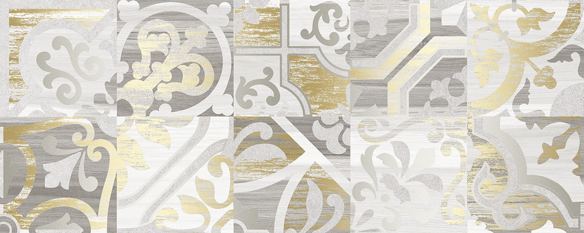 Ulivo Fresca Декор серый 20х50