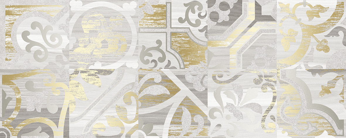 Ulivo Fresca Декор серый 20х50