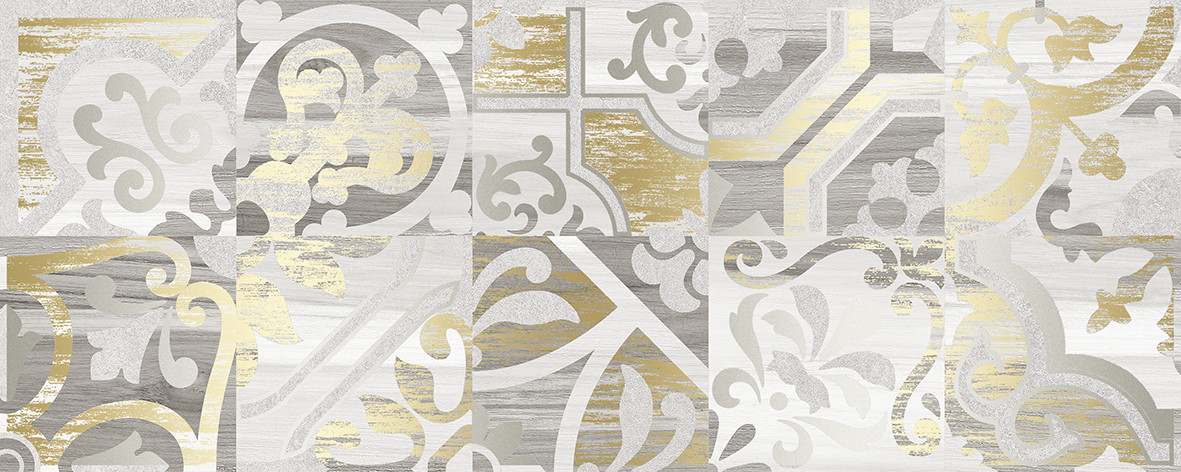 Ulivo Fresca Декор серый 20х50