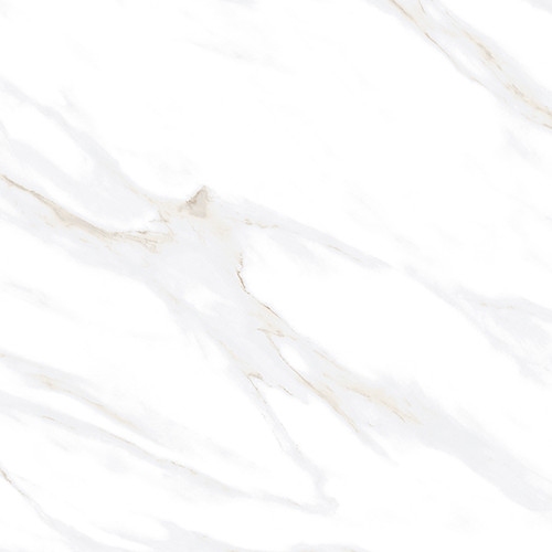 Calacatta Clarity Gold Керамогранит белый 80х80 Полированный