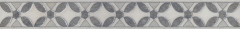 Галдиери Бордюр напольный серый лаппатированный ALD\\A08\\SG2210L 60х7,2