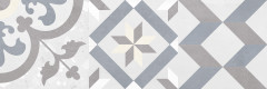 Woody Плитка настенная серый узор 25х75