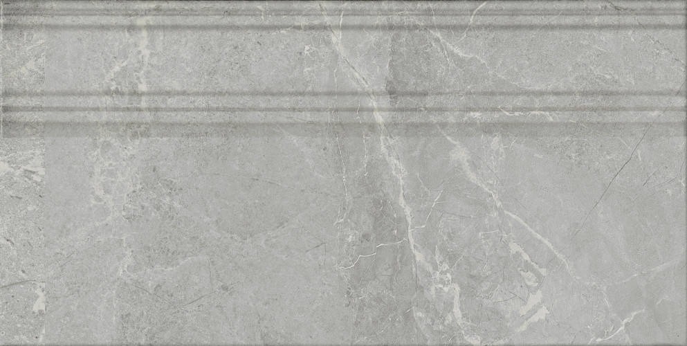 Риальто Плинтус дымчатый глянцевый обрезной FME026R 20x40